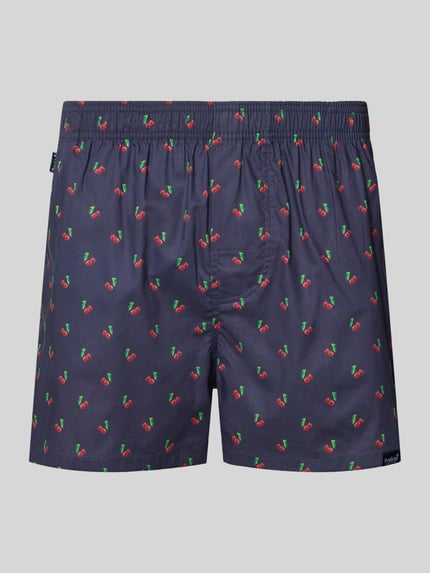 POCKIES Boxershorts mit elastischem Bund Marine 1