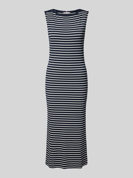 Tommy Hilfiger Nauwsluitende vrijetijdsjurk van viscosemix Marineblauw - 2