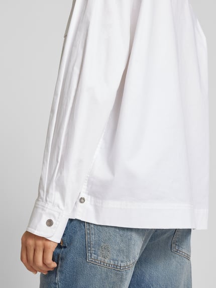 Scotch & Soda Bluse mit Brustpattentaschen Weiss 3