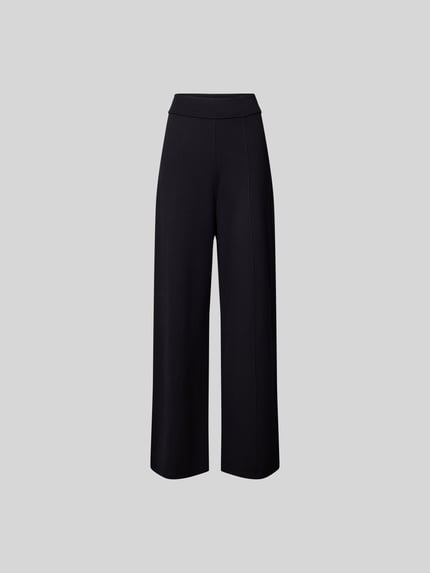 OH APRIL Stoffen broek met elastische band Zwart - 2