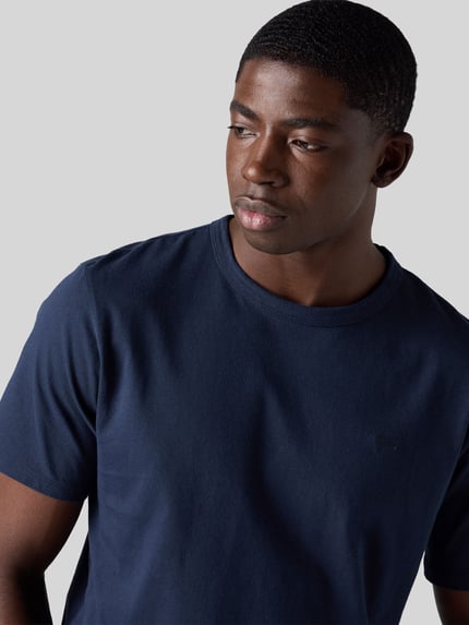 Levi's® Regular Fit T-Shirt aus reiner Baumwolle Marine 3