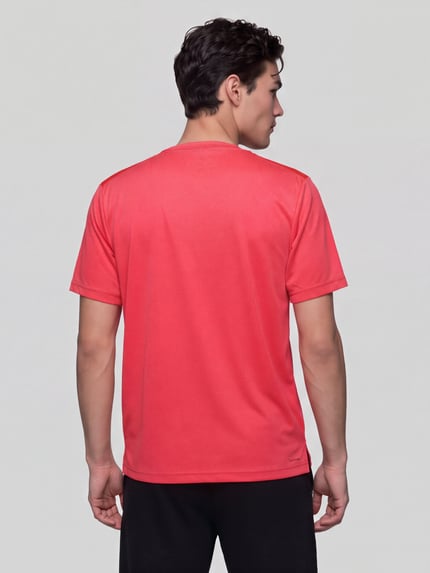 adidas Training Sport-T-Shirt mit Logo-Print Rot 5