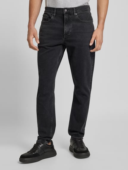ARMEDANGELS Jeansy o kroju tapered fit z 5 kieszeniami model ‘AARJO TARPA’ Ciemnoszary 4