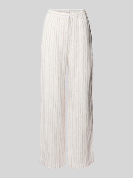 Stoffhose mit Knopfverschluss Modell 'SATOVE' Shop The Look MANNEQUINE