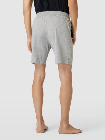 BOSS Sweatpants mit Label-Stitching Modell 'Mix&Match' Mittelgrau 5