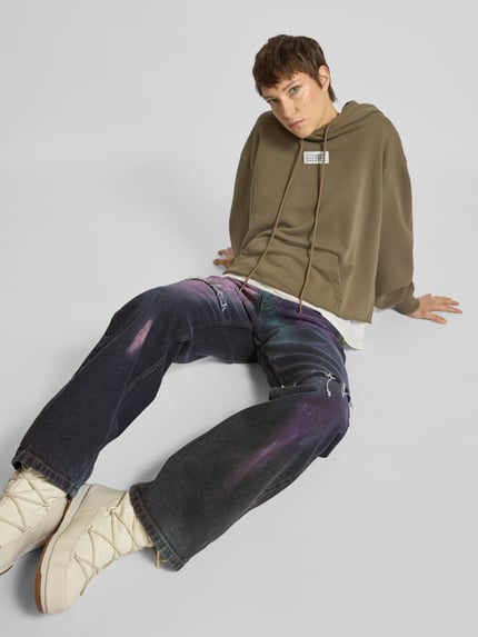MM6 Maison Margiela Jeans met 5-pocketmodel Zwart - 3