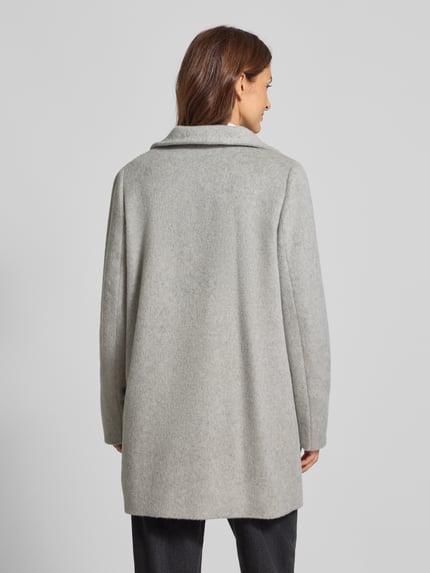 Gil Bret Wolljacke mit Reverskragen Hellgrau Melange 5