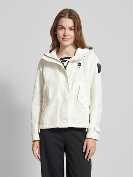 Blauer USA Parka z kapturem Złamany biały 4