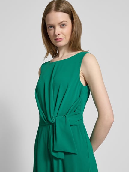 Christian Berg Cocktail Jumpsuit met knoopdetail Grasgroen - 3