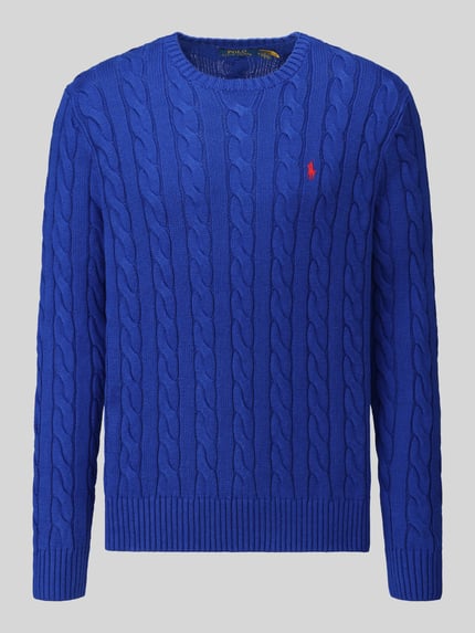 Polo Ralph Lauren Pullover mit Logo-Stitching Royal 2