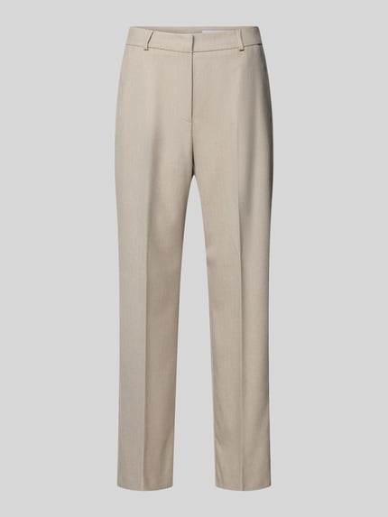 LIEBESKIND BERLIN Stoffen broek met persplooien en achterzakken Offwhite - 2
