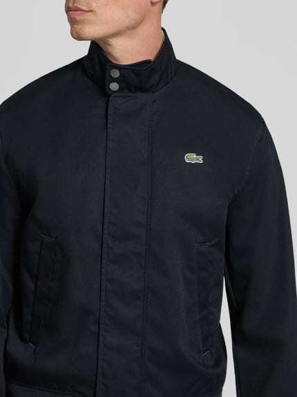 Lacoste Blouson mit mit Baumwoll-Anteil Modell 'HARRINGTON BLOUSON' Dunkelblau 3
