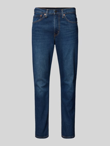 Levi's® Slim Fit Jeans mit Label-Detail Modell '515' Dunkelblau 2
