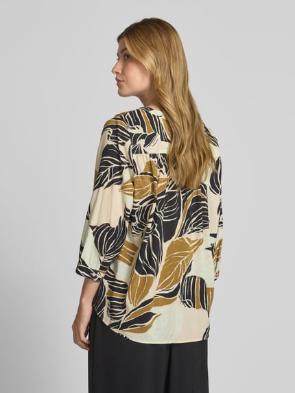 Tom Tailor Loose Fit Bluse aus Baumwoll-Modal-Mix Black 5