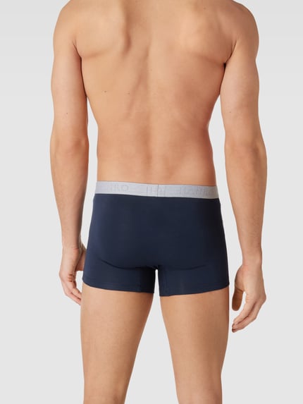 HANRO Trunks mit Label-Details im 2er-Pack Dunkelblau 4