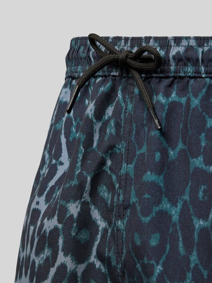 REVIEW Badehose mit Kordelzug und Gesäßtasche Dunkelblau 2