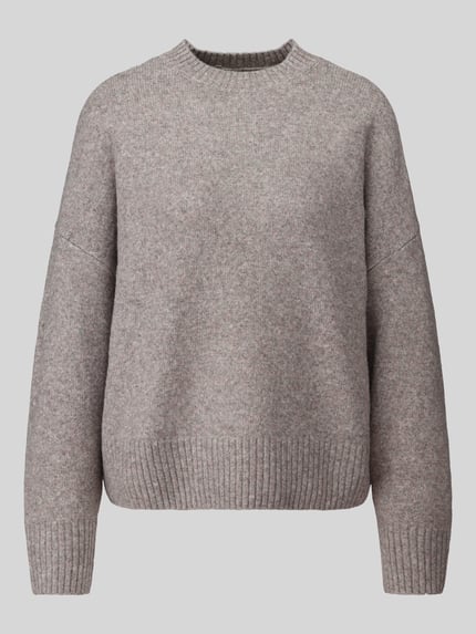 VERO MODA oversized pullover met wol model 'BOOM' Zand - 2