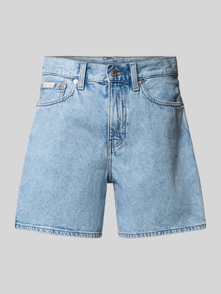 A-Line Jeansshorts aus reiner Baumwolle Shop The Look MANNEQUINE