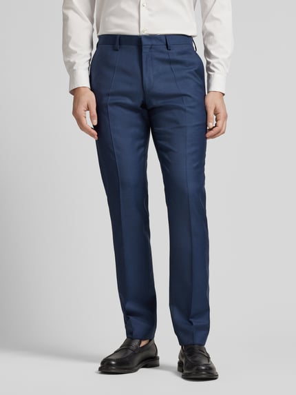 ROY ROBSON Slim Fit Anzug aus reiner Wolle Marine 6