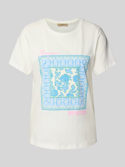 Smith and Soul T-shirt met ronde hals Offwhite - 2