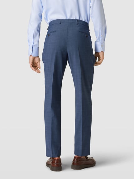 JOOP! COLLECTION Modern Fit pantalon met wol Model 'Brad' Blauw - 5