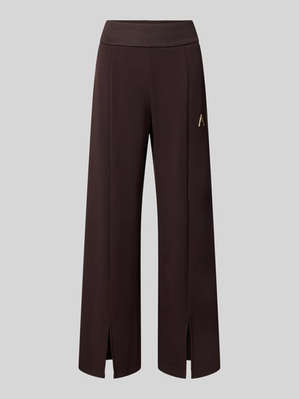 Straight Fit Sweatpants aus elastischem Viskose-Mix Shop The Look MANNEQUINE