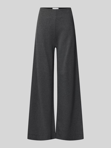 ARMEDANGELS Wide Leg Hose mit elastischem Bund Anthrazit 2