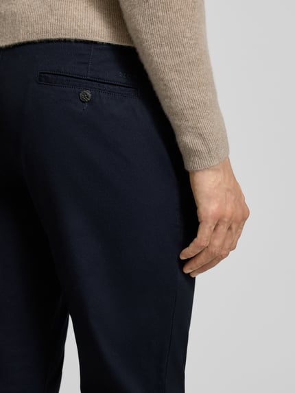 MCNEAL Slim Fit Stoffhose mit Gesäßtaschen Marine 3