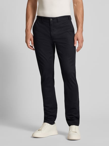 MCNEAL Spodnie o kroju slim fit z kieszeniami z tyłu Granatowy 4