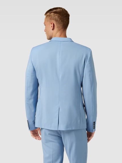 The Kooples 2-Knopf-Sakko aus reiner Wolle Modell 'VESTE' Hellblau 5