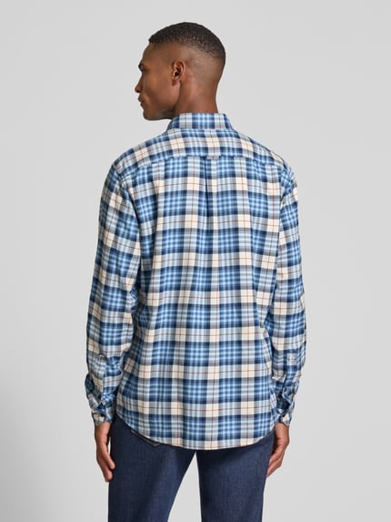 OLYMP Level 5 Regular Fit Freizeithemd mit Button-Down-Kragen Hellblau 5