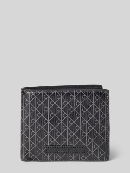 CK Calvin Klein Portemonnee met labeldetail Black - 1