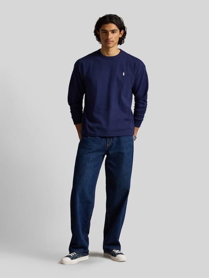 Polo Ralph Lauren relaxed fit shirt met lange mouwen van puur katoen Marineblauw - 1