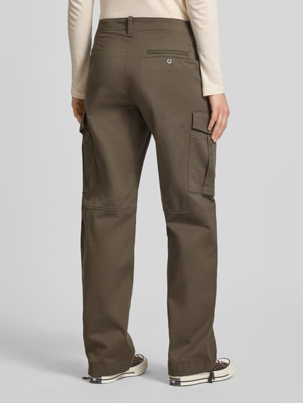 G-Star RAW Loose fit cargobroek van katoenmix Olijfgroen - 5