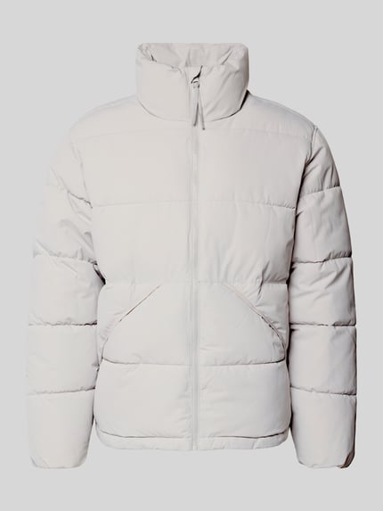 ONLY & SONS Regular Fit Puffer Jacket mit Stehkragen Modell 'PACK' Hellgrau 2