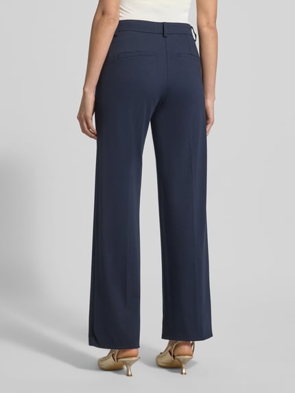 Marella Stoffhose mit Gesäßtaschen Modell 'SCLARINO' Marine 5