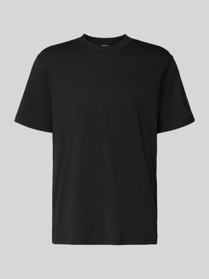 T-Shirt aus Baumwolle mit Rundhalsausschnitt Shop The Look MANNEQUINE