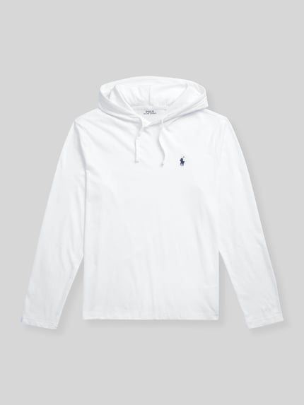 Polo Ralph Lauren Bluza z kapturem o kroju regular fit z czystej bawełny Biały 2