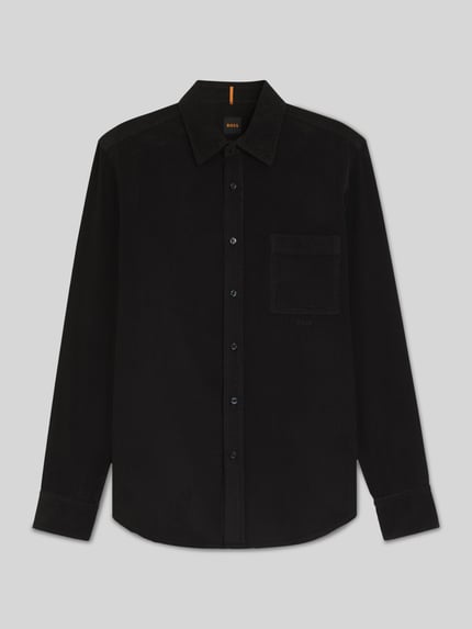 BOSS Orange Regular Fit Freizeithemd aus reiner Baumwolle Modell 'RELEGANT_6_M'
Black 2