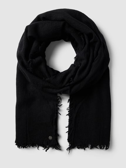 FRAAS Schal aus Schurwolle mit Label-Detail Black 1