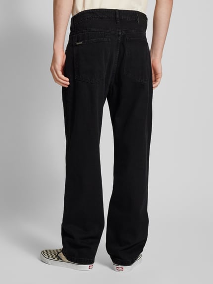 PEGADOR Baggy Fit Jeans im 5-Pocket-Design Modell 'BALTRA' Black 5