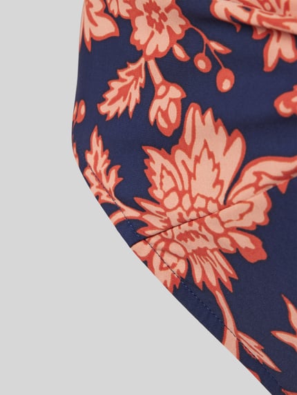 Barts Bikinihose mit Allover-Print Modell 'Lasa' Dunkelblau 2