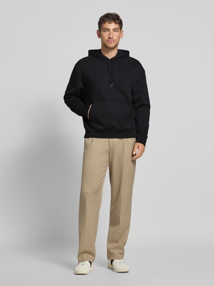 CK Calvin Klein Hoodie mit Label-Stitching Black 1