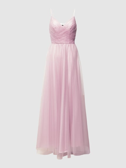 Laona Abendkleid mit Herz-Ausschnitt Rose 2