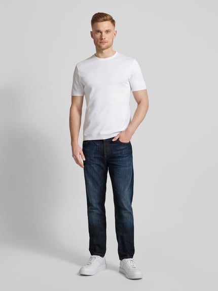 ALBERTO Regular Fit Jeans im 5-Pocket-Design Modell "Pipe" Jeansblau 1