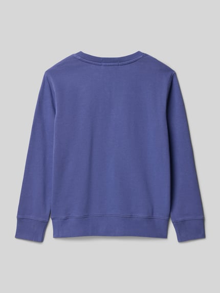 Polo Ralph Lauren Teens Sweatshirt met labelstitching Blauw - 3