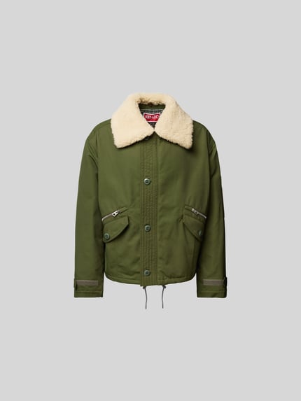Kenzo Jack met knoopsluiting Olijfgroen - 2