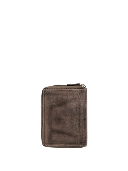 camel active Portemonnee van leer in retro-look Zwart - 3