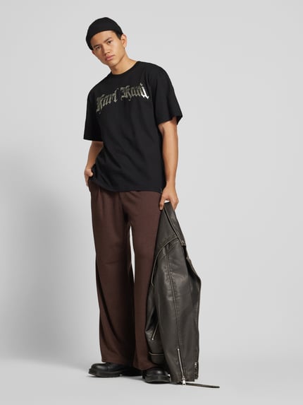 Karl Kani T-Shirt mit Label-Print Black 1