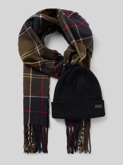 Barbour Accessoire-Set mit Geschenkbox im 2-teiligen Set Gruen 1
